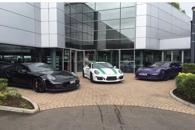 Porsche Centre Cardiff Italian F1 showing and ladies Fashion show