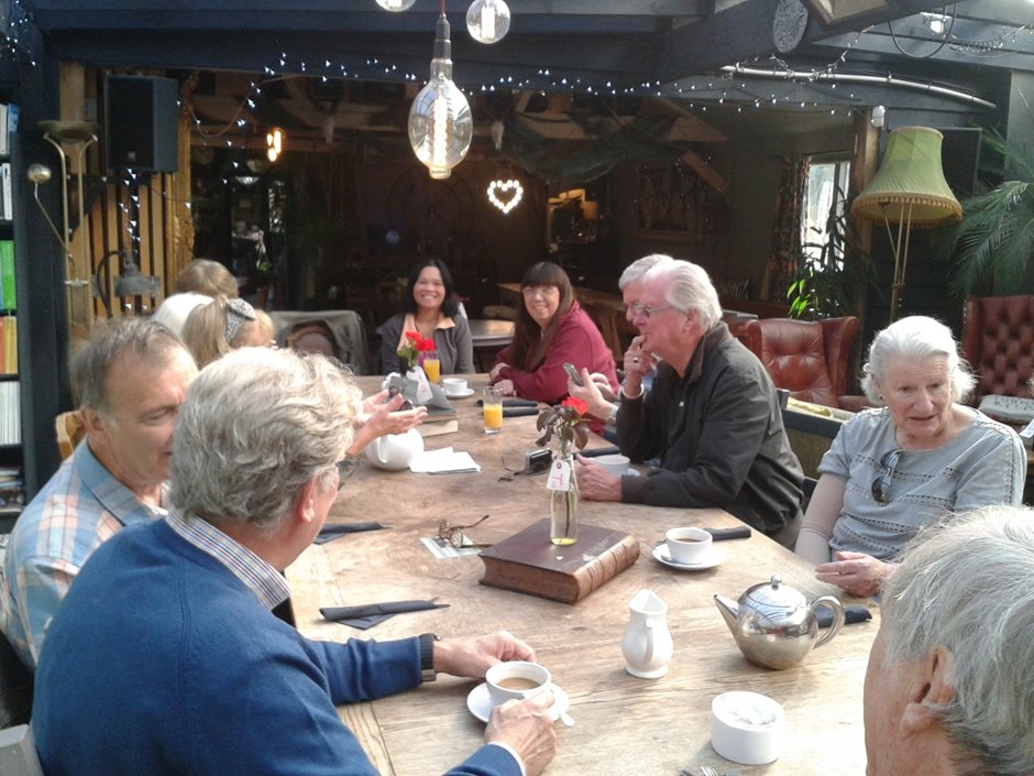 Photo 2 from the R29 2018-09-30 Breakfast at Bloomsburys Biddenden and Scotney Castle gallery
