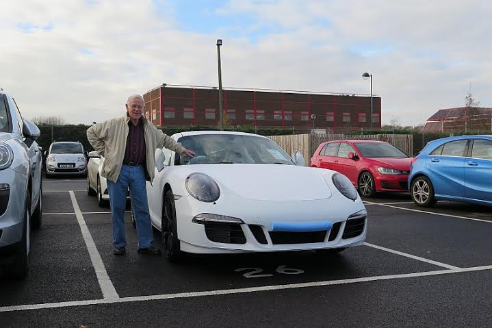 John Crannis and his very new GTS