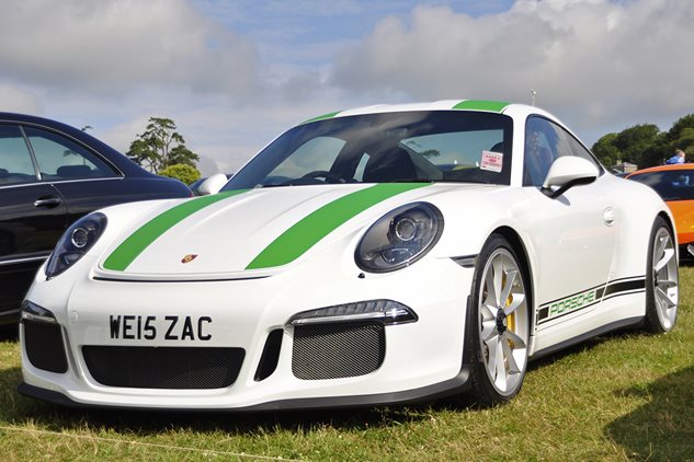 Porsche Car Parking at Festival of Speed 