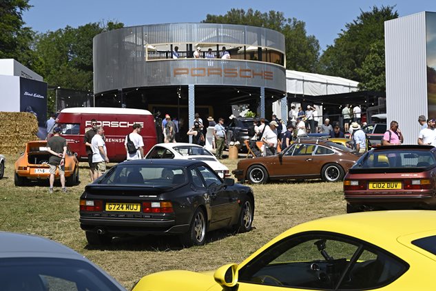 Porsche Club GB at the Festival of Speed