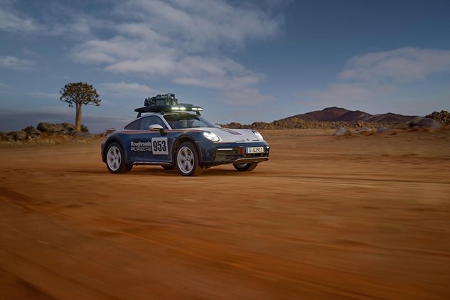 The new Porsche 911 Dakar