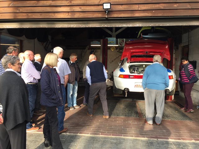 2017 Drive and luncheon Symonds Yat & Pic of Paul Howells cars