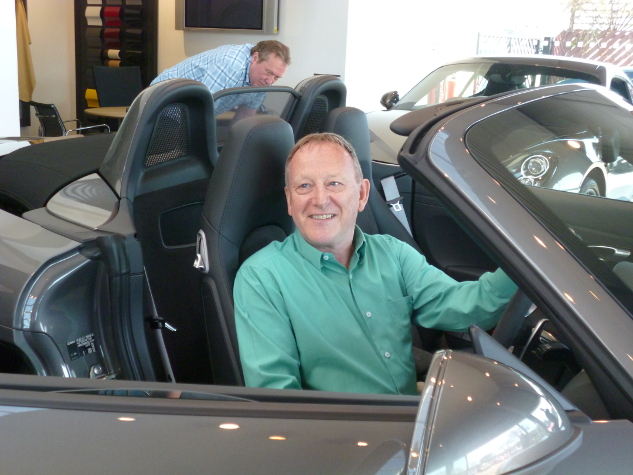 Iain's new car
