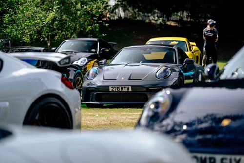 Classics at the Castle: EV Porsche
