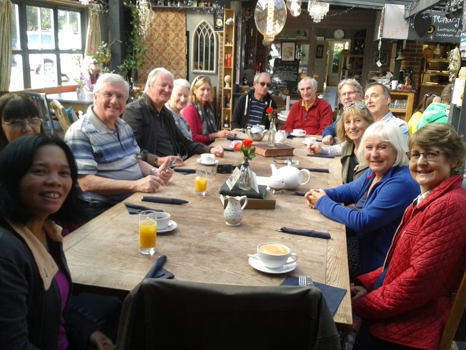 Photo 1 from the R29 2018-09-30 Breakfast at Bloomsburys Biddenden and Scotney Castle gallery