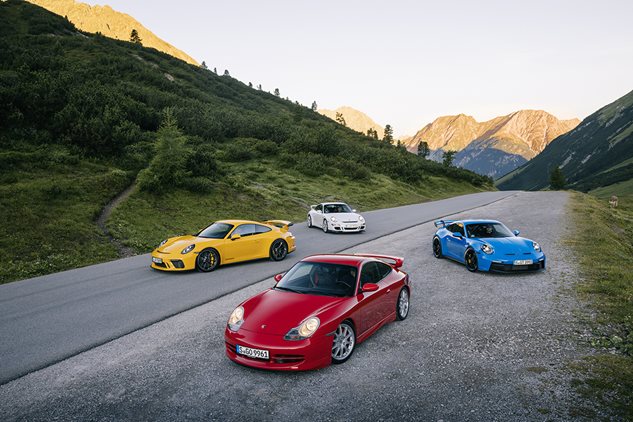 The 911 GT3: 25 years of performance
