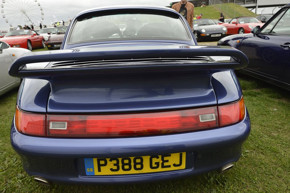 Photo 1 from the 993 Carrera S 20th Anniversary Display at Silverstone Classic gallery