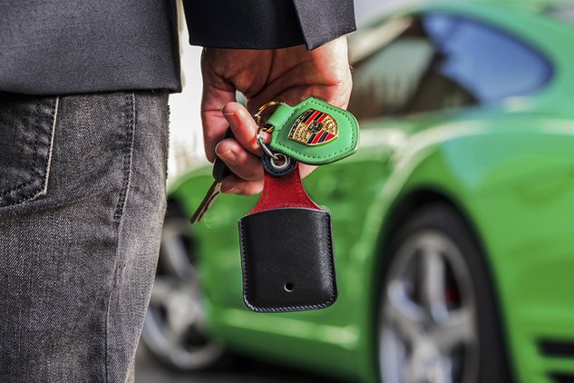 New Porsche Club VTS tracker fob holder