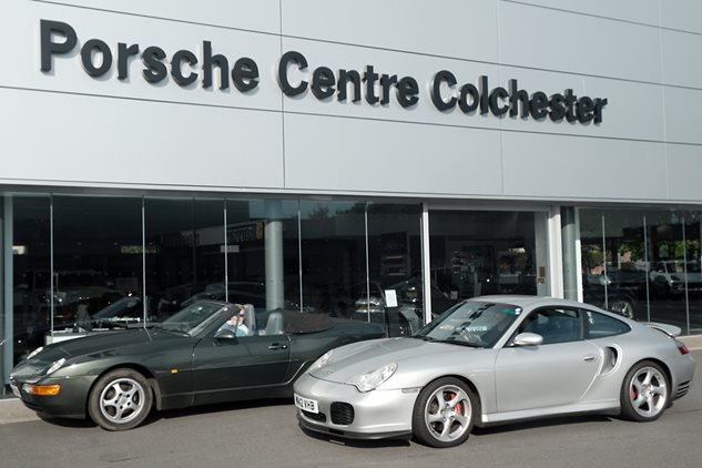 R12 visit to Porsche Centre Colchester
