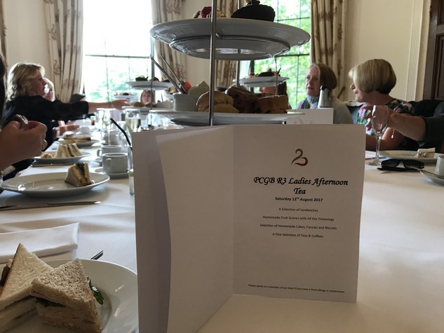 R3 Ladies Afternoon Tea August  2017