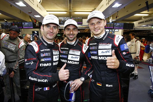 Porsche 919 Hybrids to  start one, two and three at Le Mans