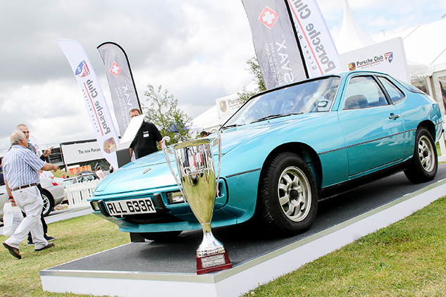 Porsche Club awarded Best Infield Display at Silverstone
