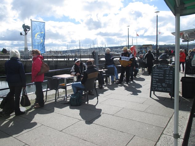 Barbican Marina area