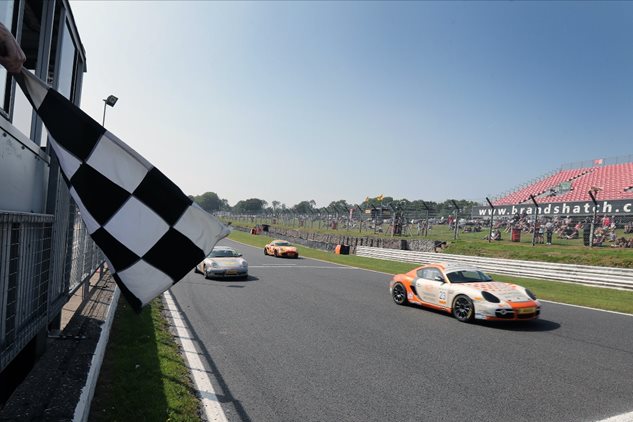 Clark closes on title with Brands Hatch double