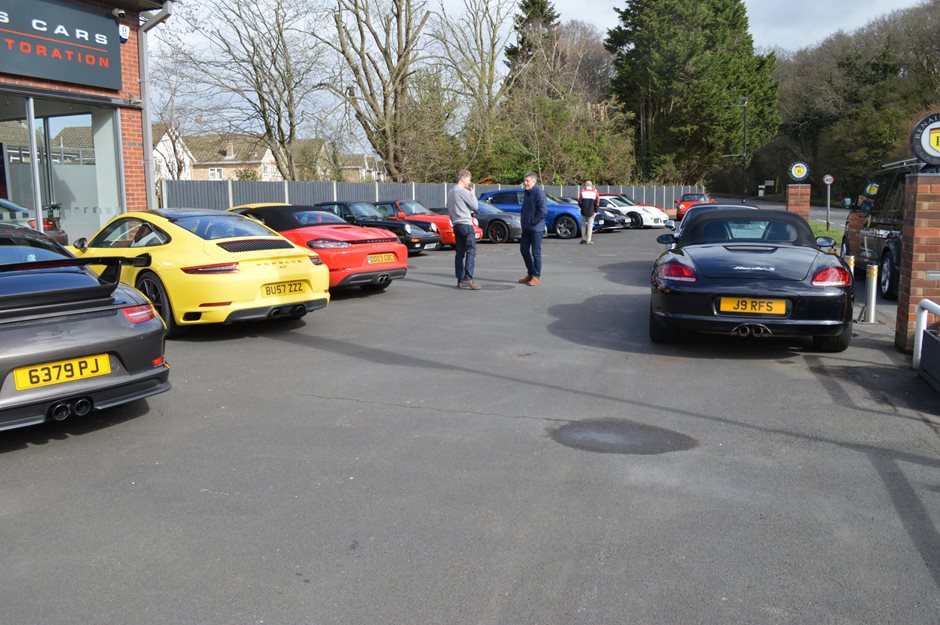 Photo 1 from the R29 2019-03-09 Visit to Renaissance Classic Sports Cars, Ripley gallery