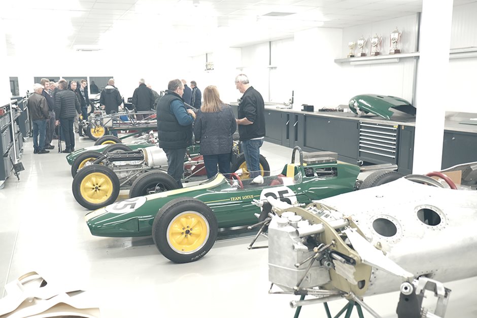 Photo 13 from the 2019 New Classic Team Lotus facility tour gallery