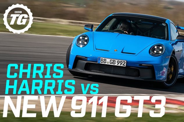 Chris Harris drives the new Porsche 911 GT3