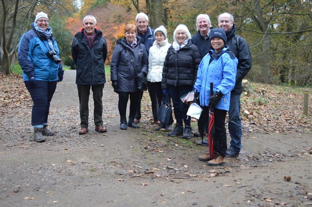 Photo 1 from the R29 2017-11-18 Barnett Hill Tea and Winkworth Arboretum gallery