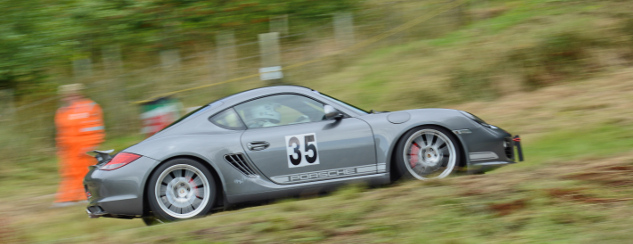 Brian at the Fintray Hill Climb