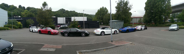Photo 13 from the Porsche Cardiff 991 Drive gallery