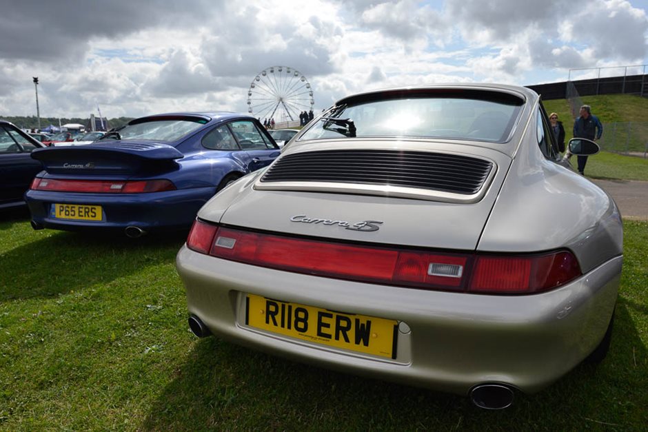 Photo 6 from the 993 Carrera S 20th Anniversary Display at Silverstone Classic gallery