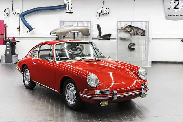Restored and ready to drive: Porsche showcases its oldest 911