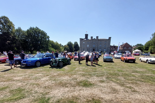 MG Car Club Summer Event - Booking Page