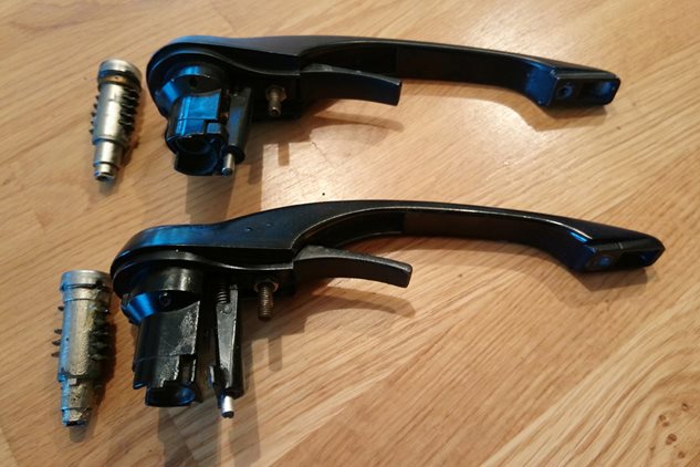 Door handle and lock repair