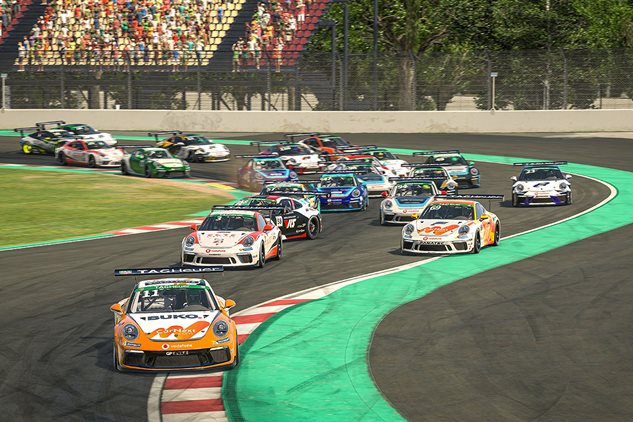 Watch the Porsche Esports Supercup live at Donington