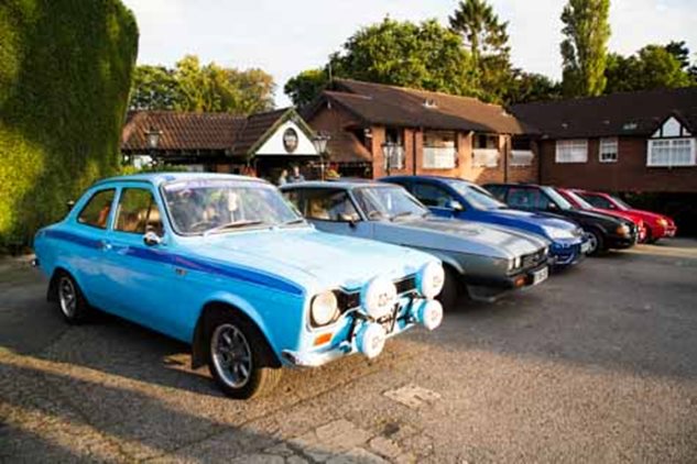 Clubnight at the Deanwater - Classic Fords meet Porsches
