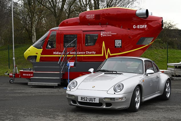 Porsche Club partners with Air Ambulances UK