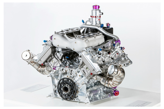 First look at the Porsche 919 Hybrid engine