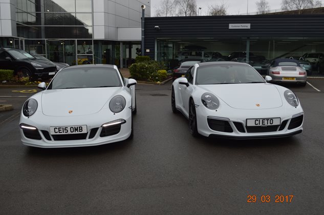 Photo 4 from the Picking up the new 991.2 GTS at Cardiff Porsche gallery