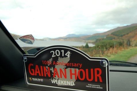 Touring the rally plaque