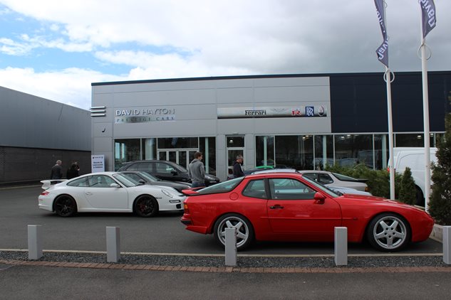 Visit to David Hayton Prestige Cars Carlisle April 2015 