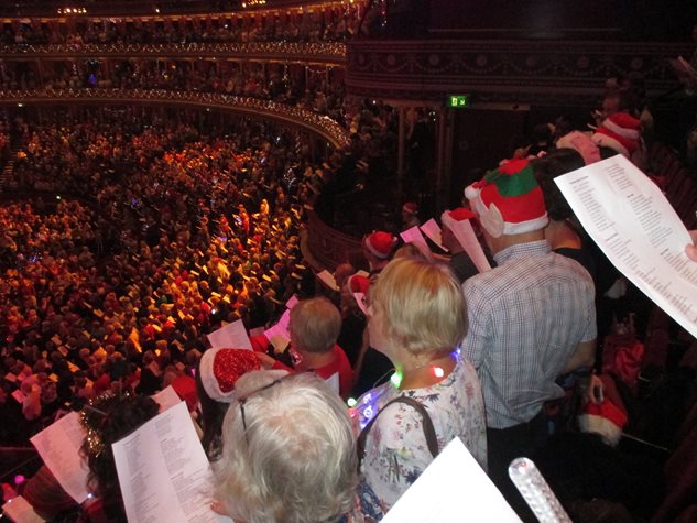 Photo 2 from the R29 2016-12-17 Xmas Carols at The Royal Albert Hall gallery