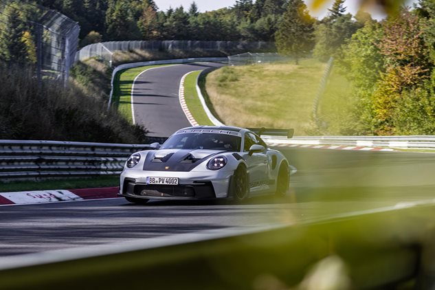 Dream lap for the GT3 RS at the Nürburgring 