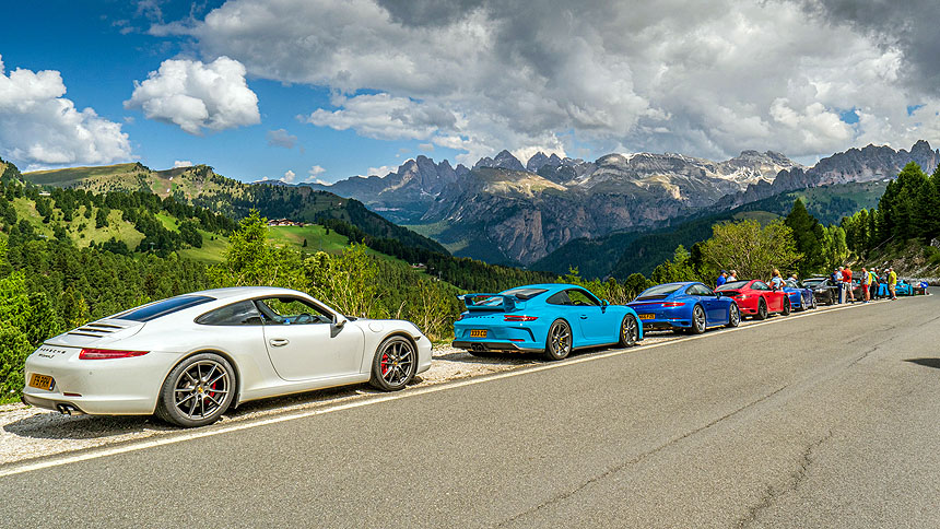 Photo 18 from the 991 Dolomites Tour 2019 gallery