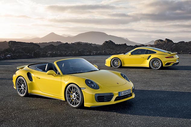 The new Porsche 911 Turbo and 911 Turbo S