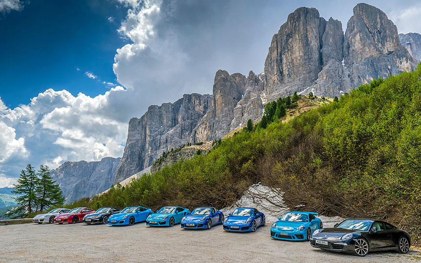 Photo 19 from the 991 Dolomites Tour 2019 gallery