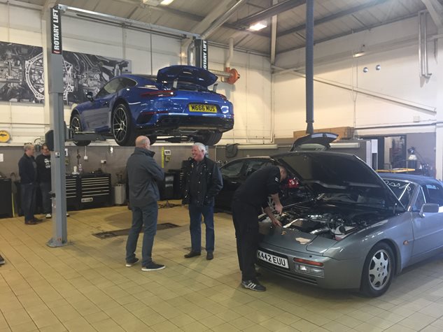Winter Checks at Porsche Centre Newcastle December 2016
