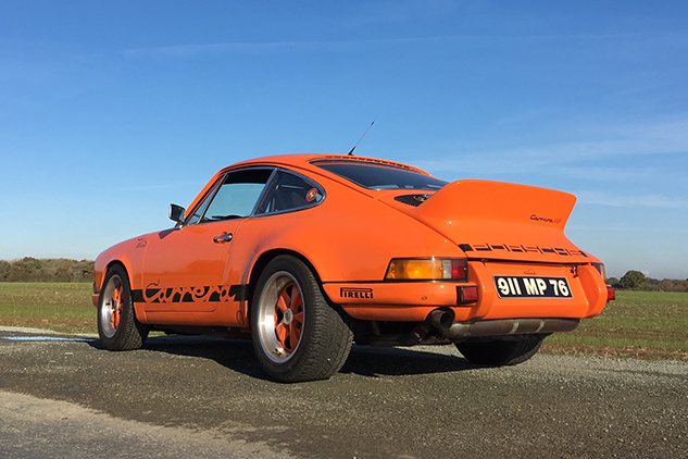 French 1973 Porsche Carrera RS 2.7 surfaces after 10 year hibernation