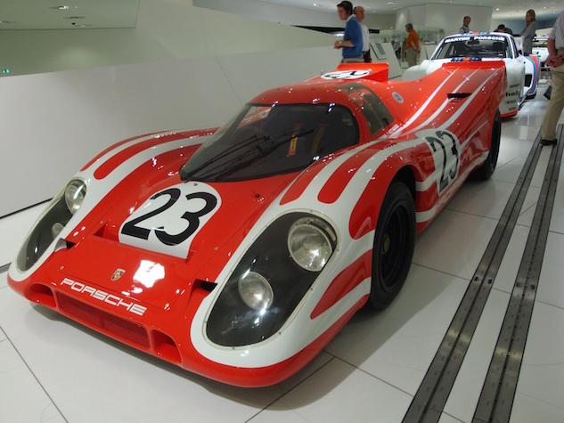 Inside the Porsche Museum Stuttgart