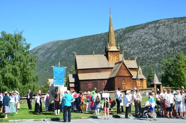 Traditional Church and Parade