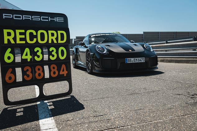 Porsche sets new Nürburgring record of 6:43.3 