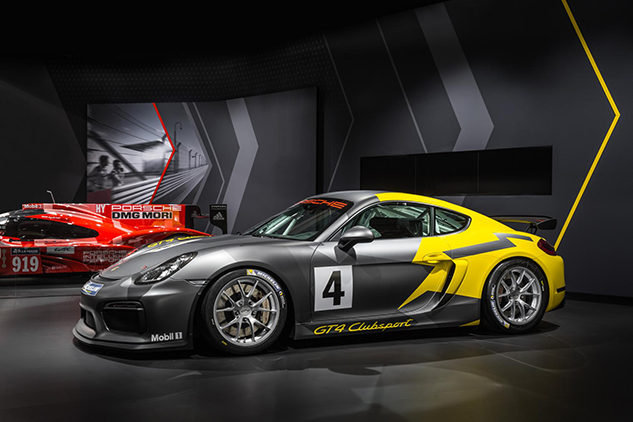 Porsche at the 2016 Autosport International Show