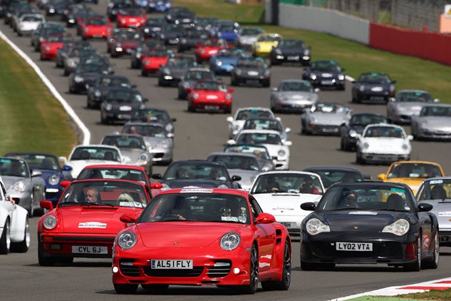 Free parade lap at Silverstone Festival