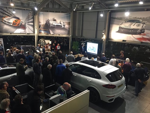 Open Evening at Porsche Centre Newcastle  November 2016