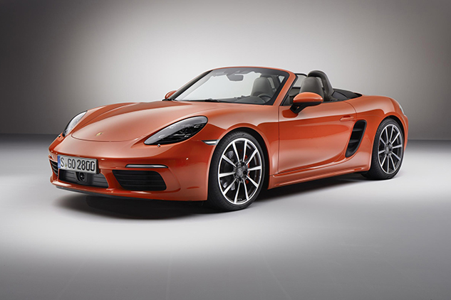 The new Porsche 718 Boxster